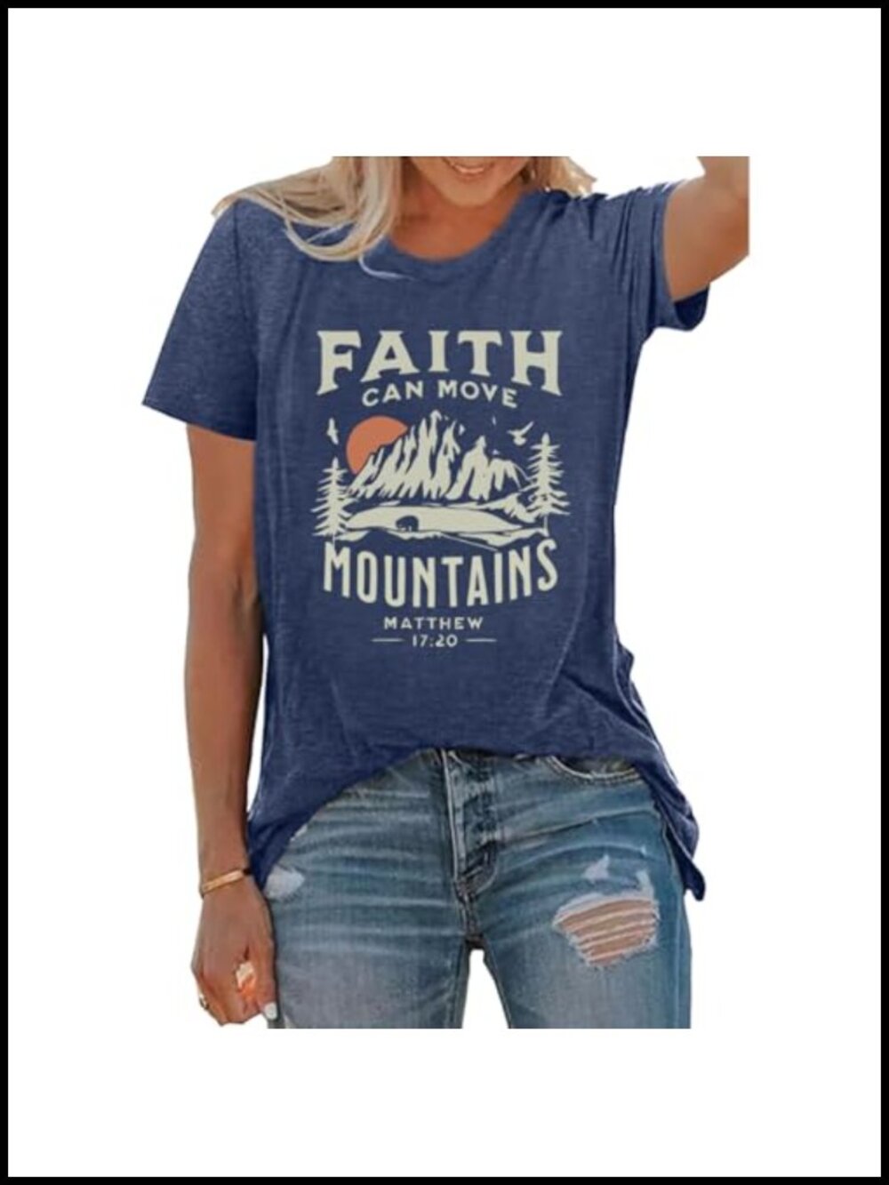 Women Graphic T-Shirt Short Sleeve Crew Neck Casual Tee